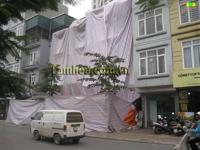 Phá dỡ nhà tại Nguyễn Trãi - Thanh Xuân - Hà Nội
