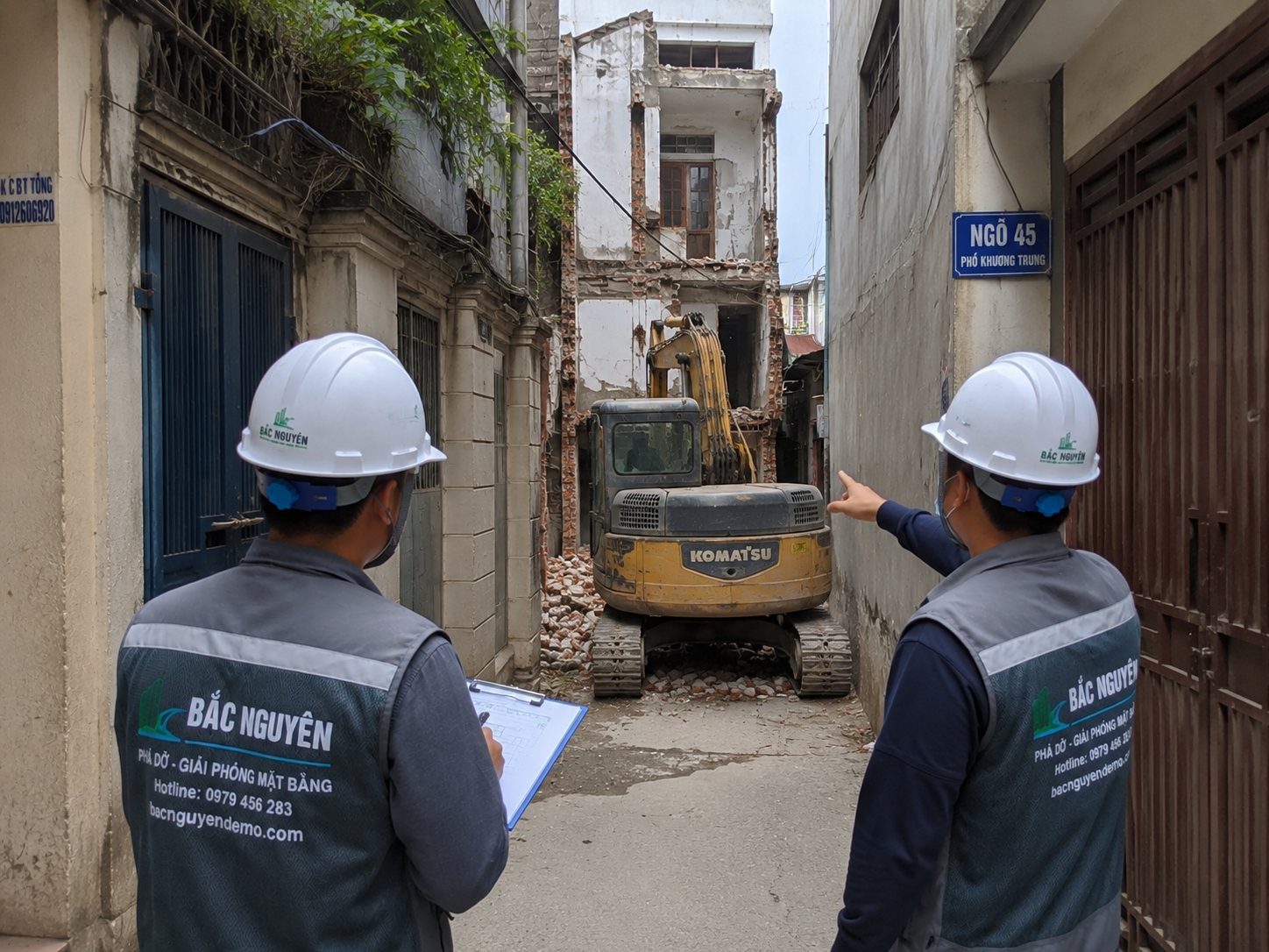 Phá dỡ nhà trong ngõ Hà Nội cần khảo sát đường tiếp cận